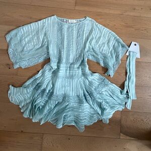 Whitewave Veil Mini dress by Zimmermann